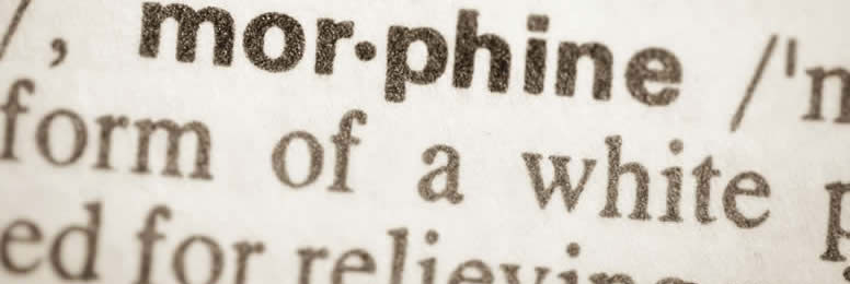 Definition of morphine from dictionary
